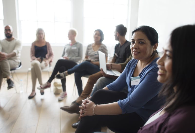 Networking Seminar Meet Ups Concept